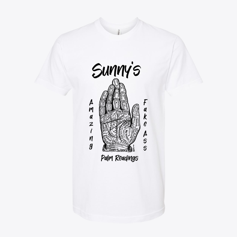 Unisex Sunny Reading Fine Jersey Slim Fit T-Shirt