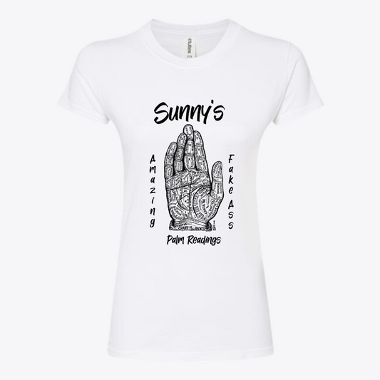 Ladies fit Sunny Reading Fine Jersey Slim Fit T-Shirt