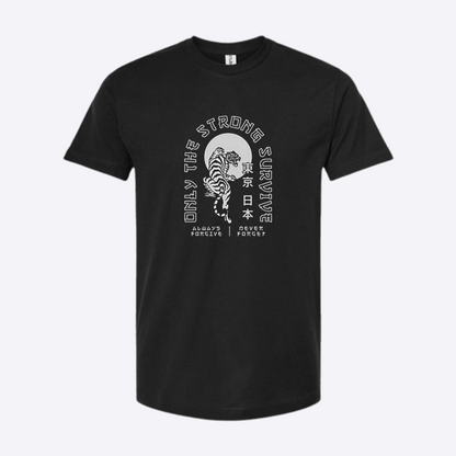 Unisex Strong Fine Black Jersey T-Shirt