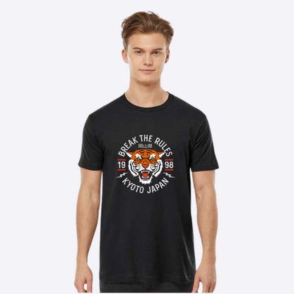 Unisex Break Rules Fine Black Jersey T-Shirt