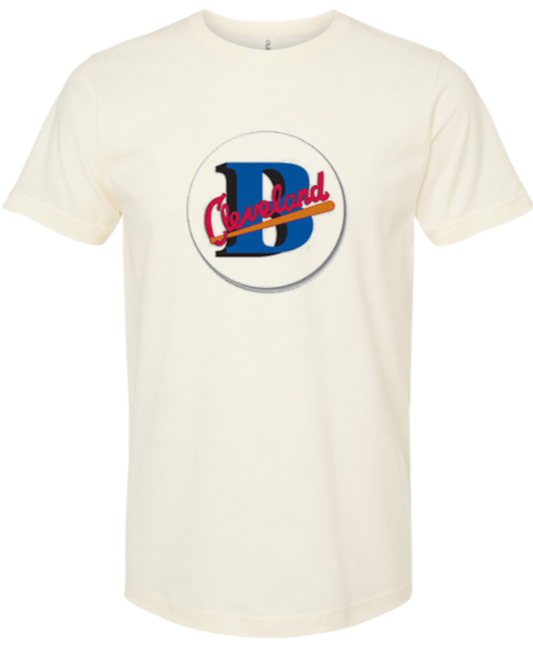 Unisex Cleveland Buckeyes -Recovered Fine Jersey Slim Fit T-Shirt